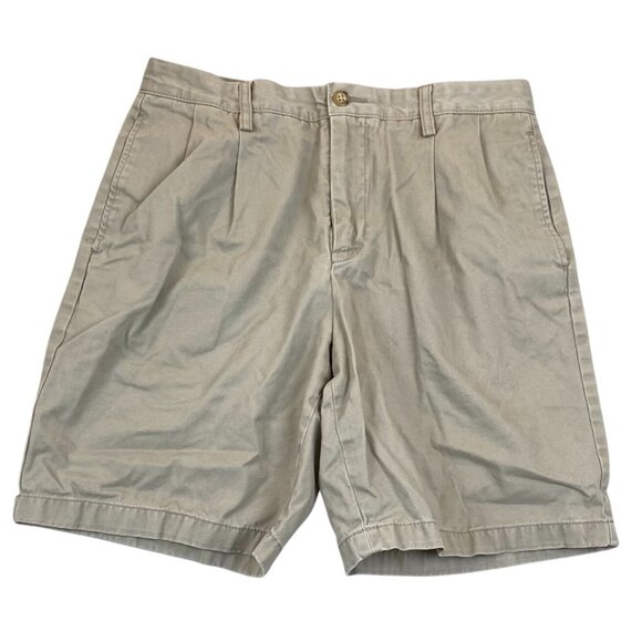 Nautica Other - Nautica Men's Shorts 32W The Danforth 100% Cotton Khaki Casual